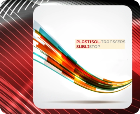 Plastisoltransfer mit SubliStop der Textil Farbblocker